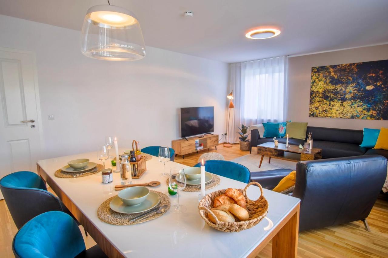 4-Room Luxury Apartment - Close To Central Station, Free Parking, Kitchen Leipzig Bagian luar foto